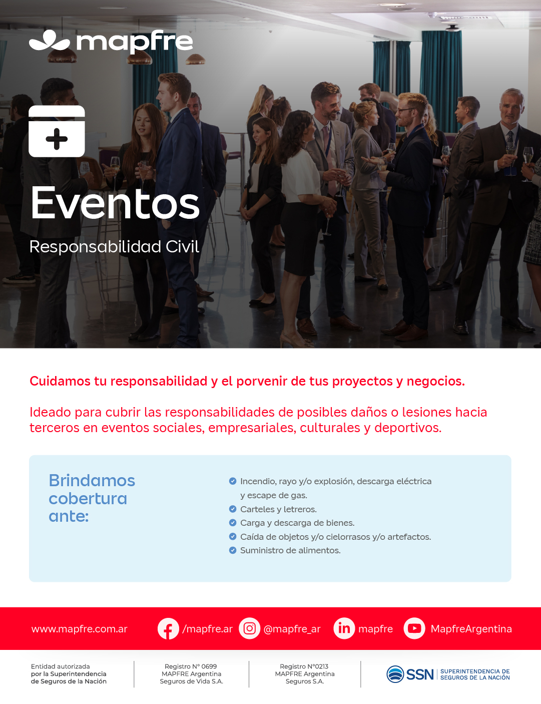 Folleto Digital: Seguros para Eventos