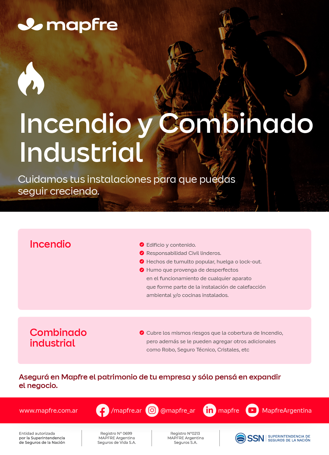Folleto Digital: Incendio y Combinado Industrial