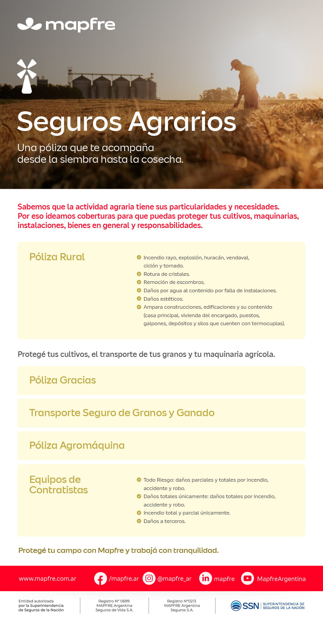 Folleto Digital: Seguros Agrarios