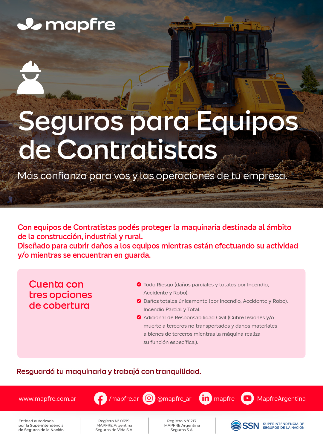 Folleto Digital: Seguros para Equipos de contratistas
