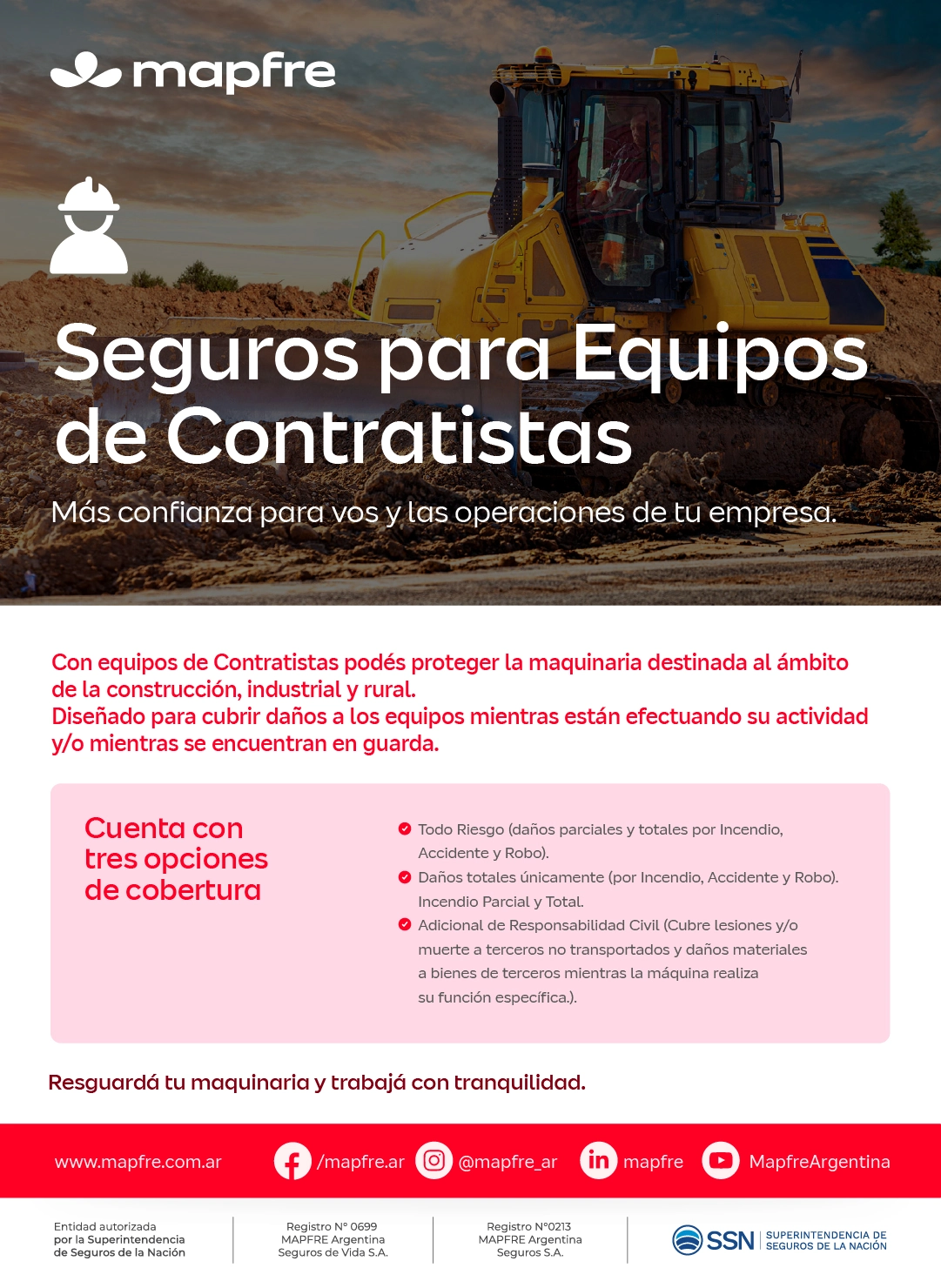 Folleto Digital: Seguros para Equipos de contratistas