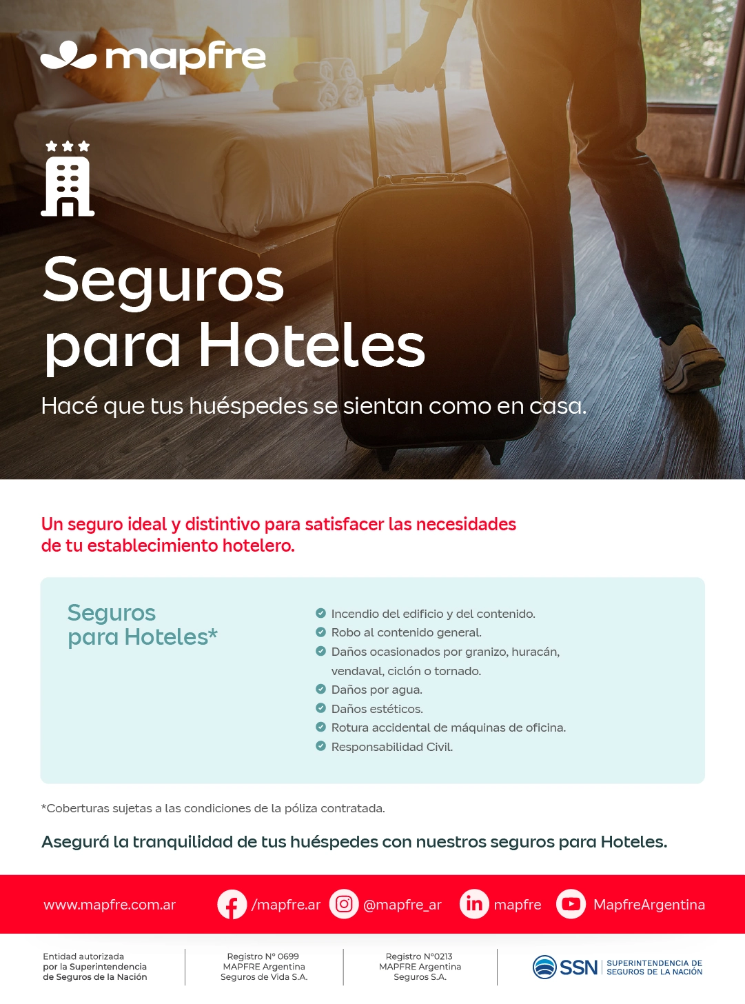 Folleto Digital: Seguros para hoteles