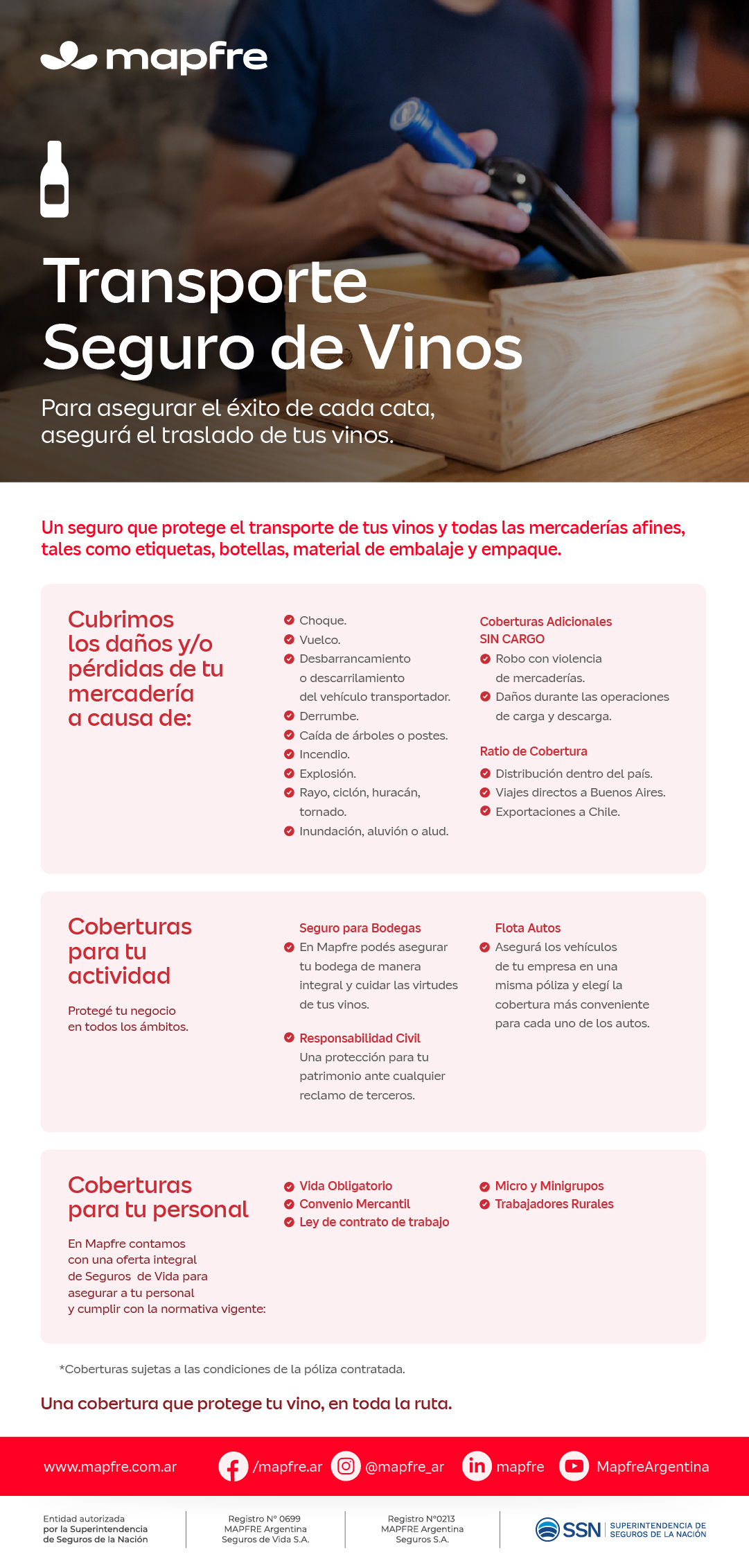 Folleto Digital: Transporte seguro de vinos