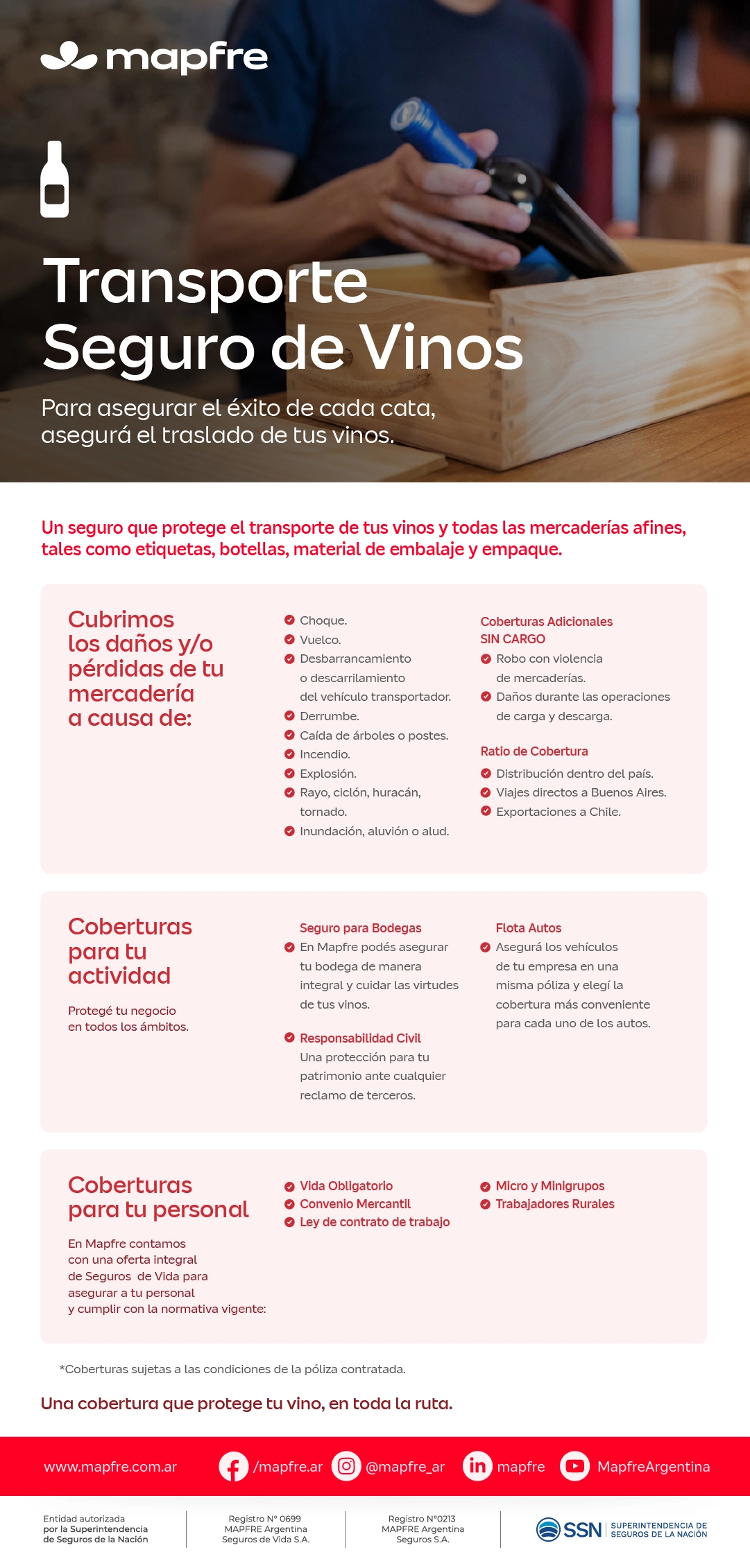 Folleto Digital: Transporte seguro de vinos