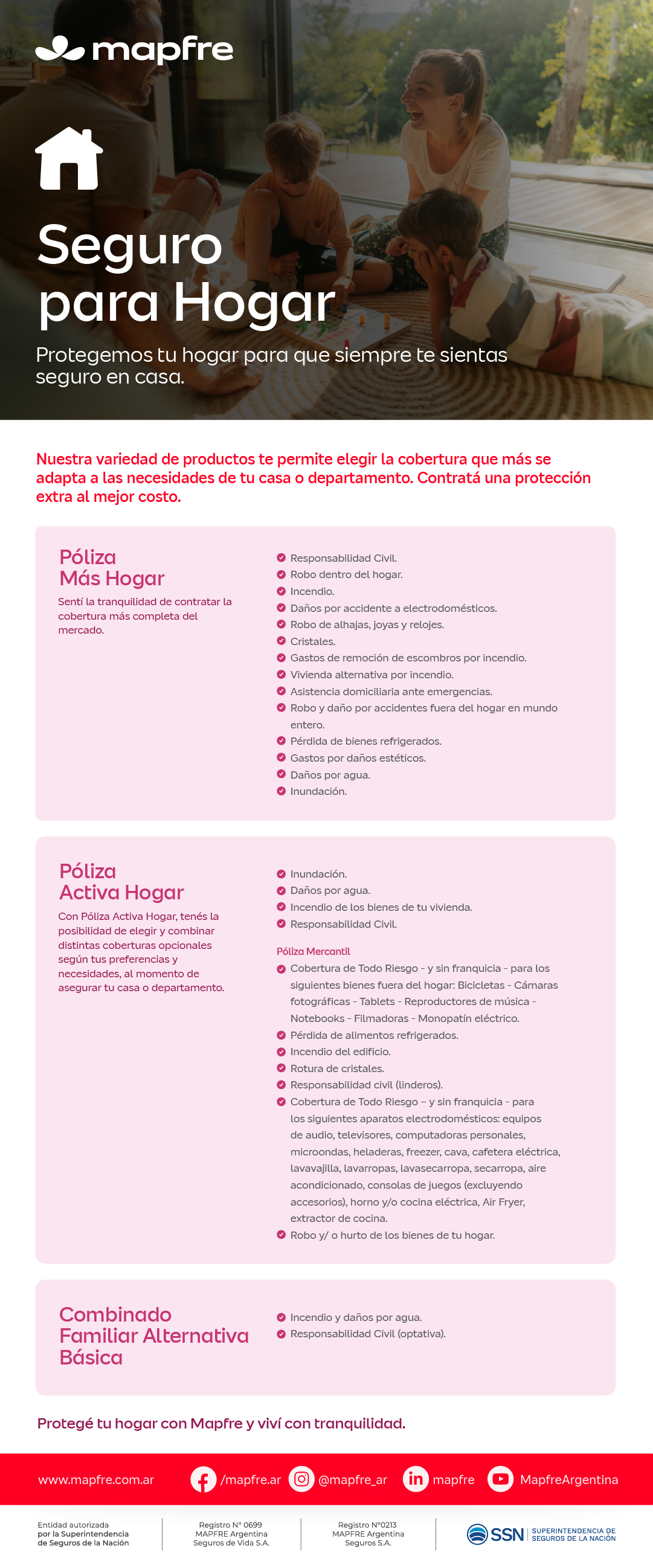 Folleto Digital: Seguros de hogar