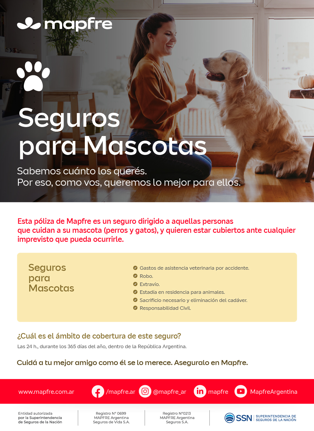 Folleto Digital: Seguros para Mascotas