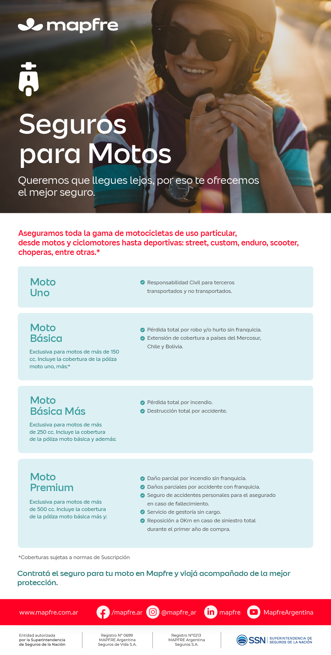 Folleto Digital: Seguros para motos