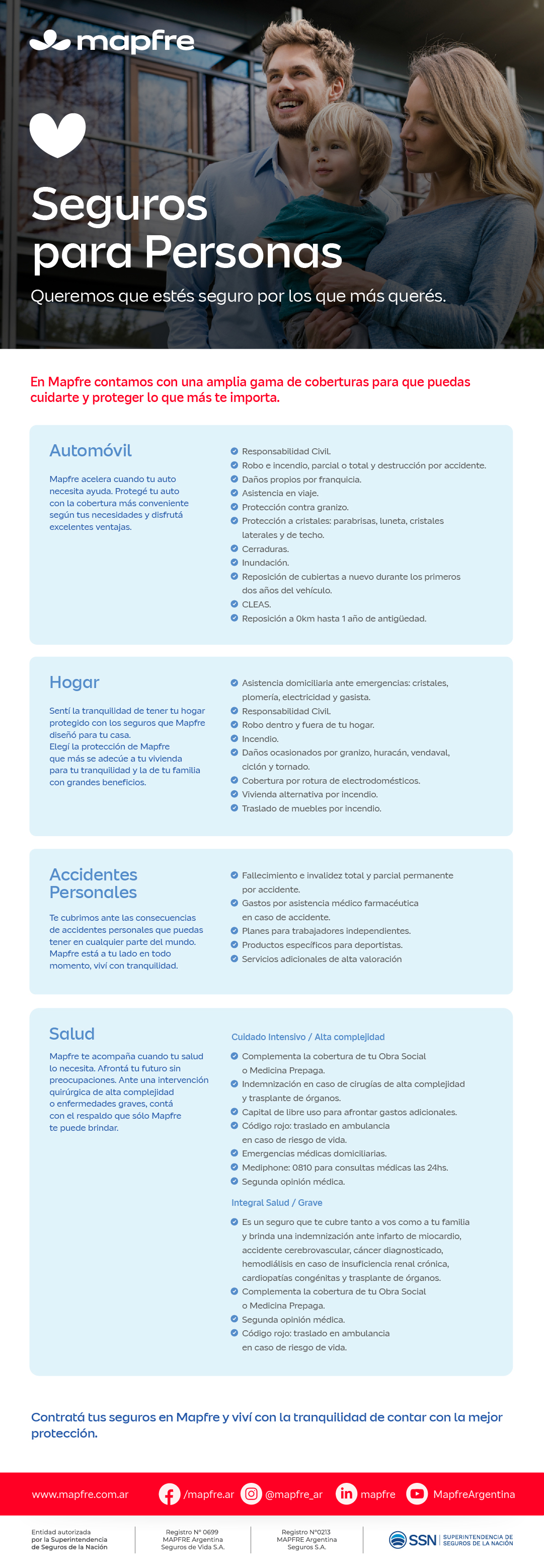 Folleto Digital: Seguros para personas